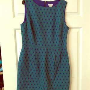 Geometric Print Fossil Dress